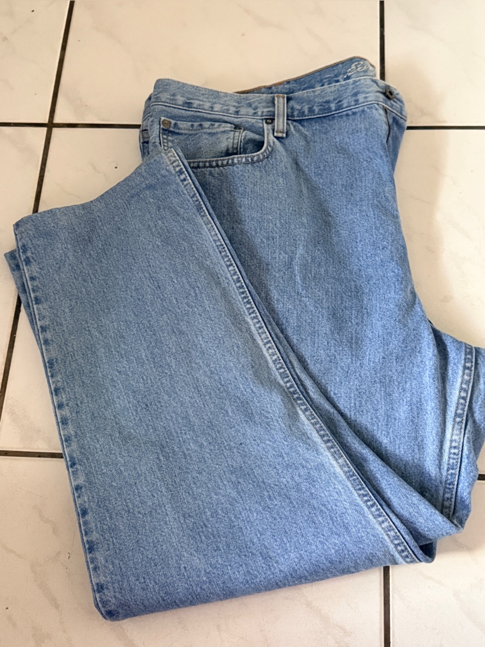 Eddie Bauer light wash jeans